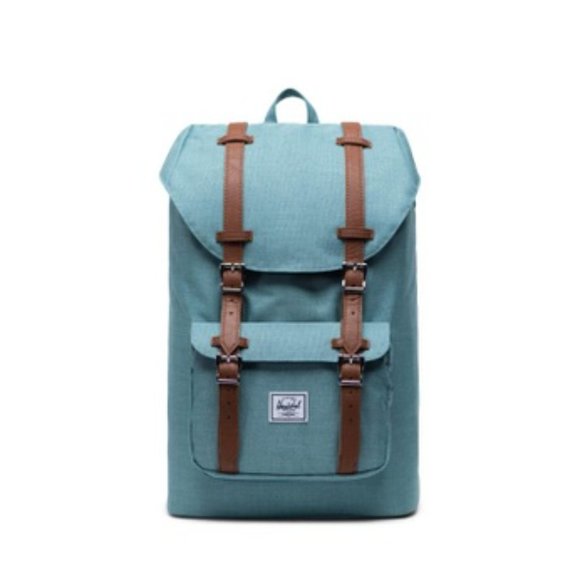 Herschel Supply Company Handbags - HERSCHEL LITTLE AMERICA MID VOLUME BLUE BACKPACK